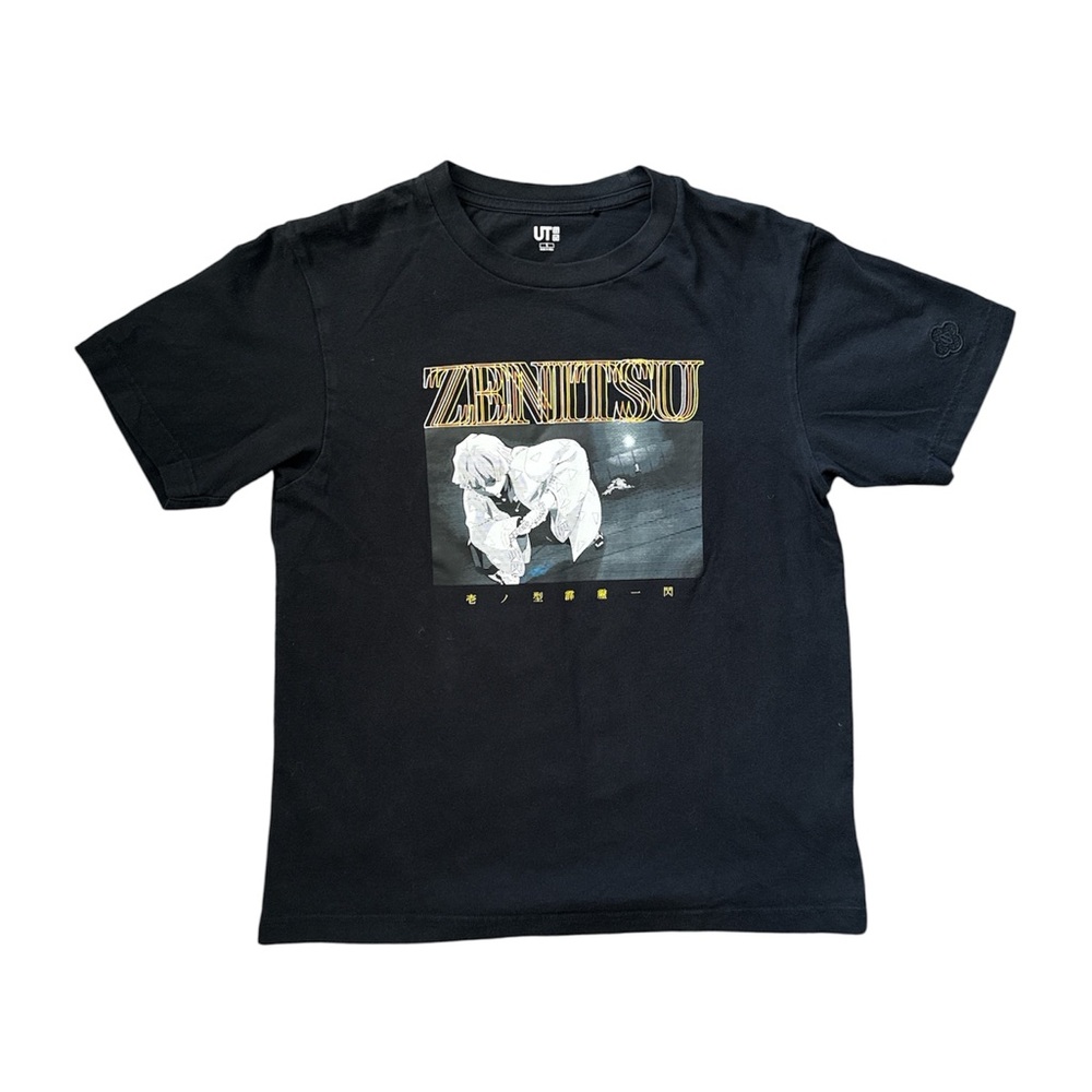 Black Demon Slayer ZENITSU Tee